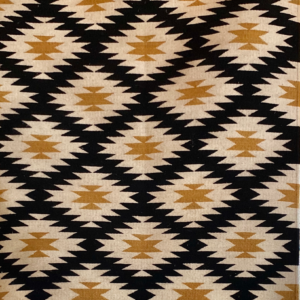 Zapotec Yellow Bows wool rug